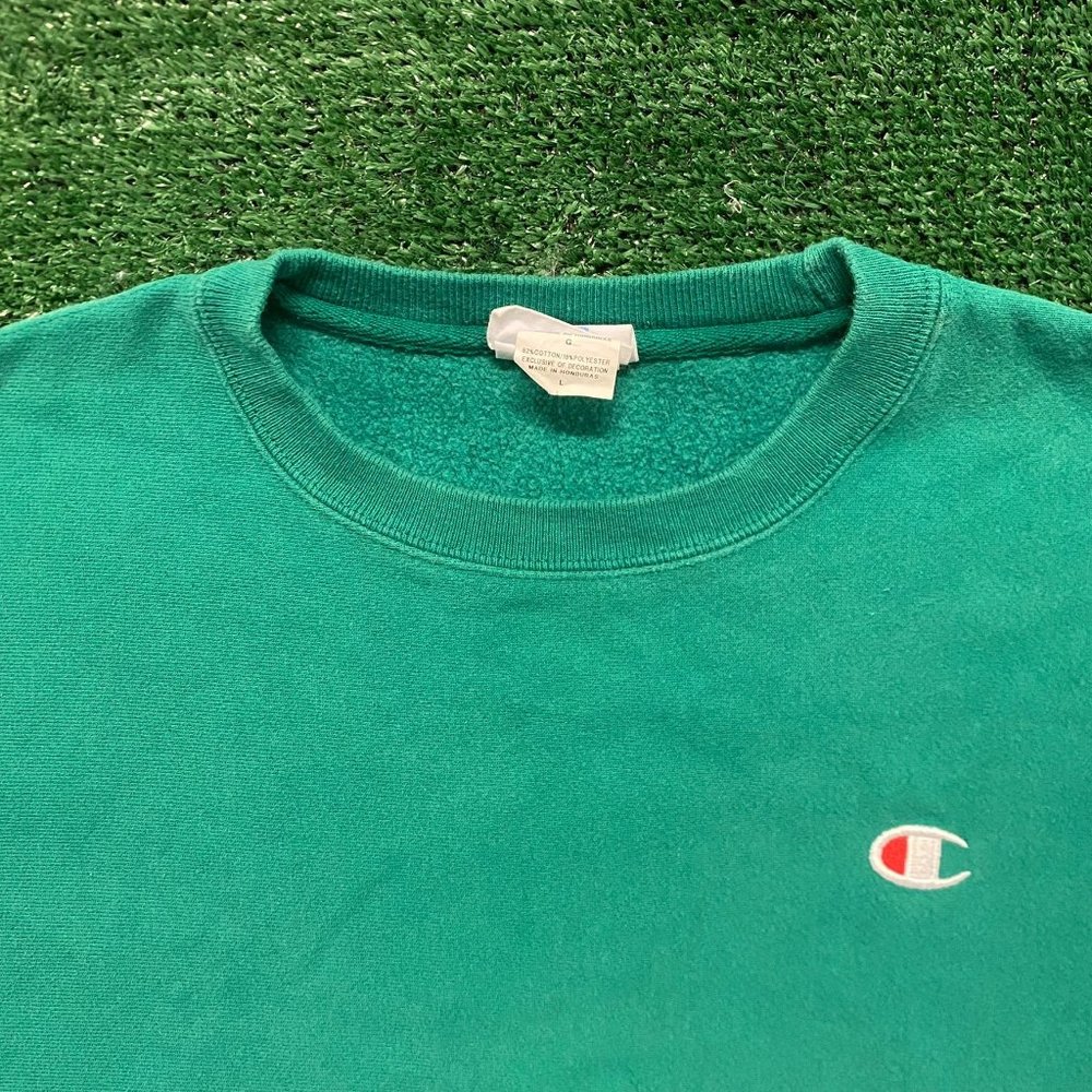 Basic Champion Reverse Weave Crewneck Sweatshirt - image 2